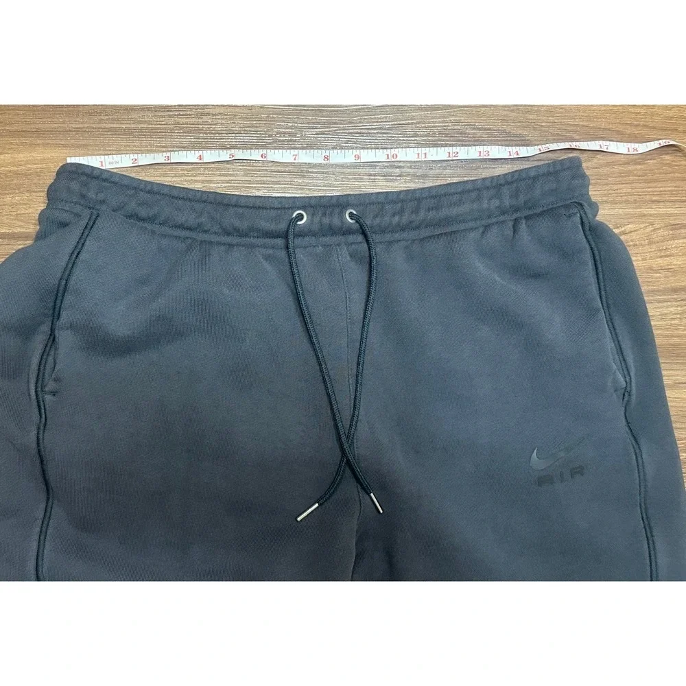 Nike Air Mens French Terry Sweatpants Dark Grey Joggers Sz XL (DQ4202-070)